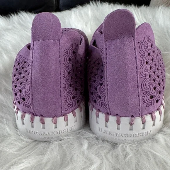 NWOT Ilse Jacobsen Tulip Flats in Bubble Lavender Color size 40 - Picture 4 of 10